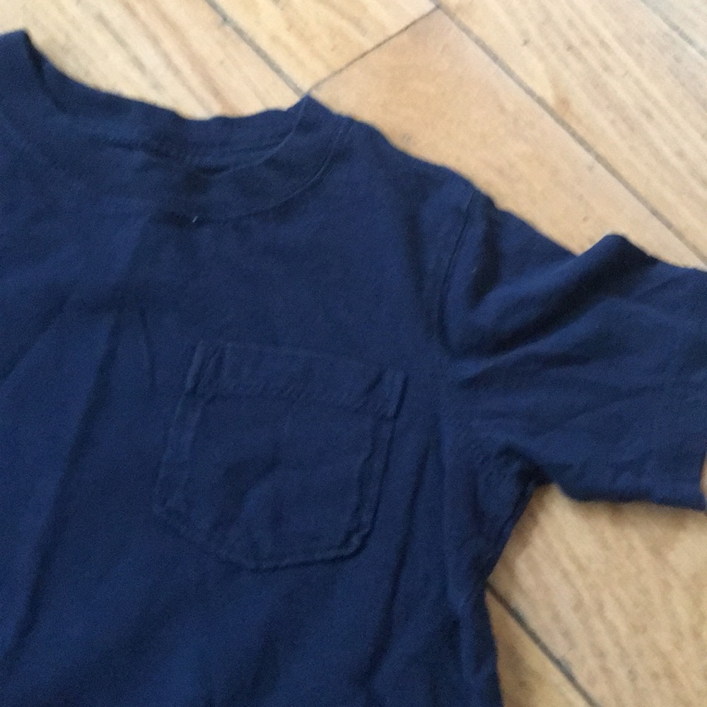 Navy pocket tee